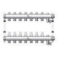 Коллектор с регулирующими вентилями Wester W903 1"x3/4" 7 контуров