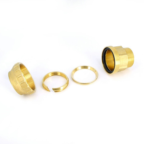 Муфта обжимная с наружной резьбой Ø25х3/4 Tiemme