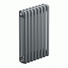 Трубчатый радиатор Rifar Tubog 3057 8 секций цвет титан боковое подключение