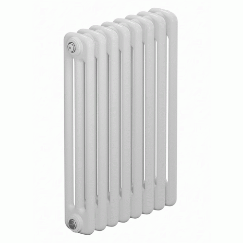 Трубчатый радиатор Rifar Tubog 3057 8 секций цвет белый боковое подключение