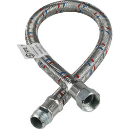 Гибкая подводка для воды Stout НР/ВР 3/4"х3/4" длина 1000 мм