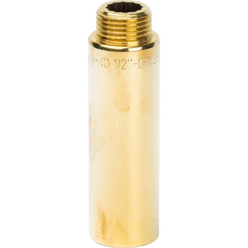 Удлинитель латунный резьбовой Stout - 1/2" длина 80 мм