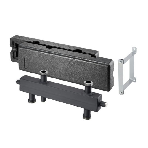 Гидравлическая стрелка Oventrop с изоляцией и крепежом Ду 25,G 1 1/2 НР плоское уплотнение