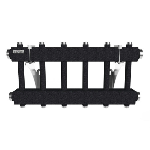 Коллектор модульный Gidruss MK-250-6DU до 250 кВт 2" 6 контуров