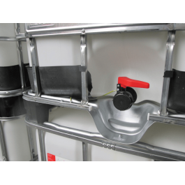 Еврокуб 1000 л с заземление под топливо мытый-чистый пропаренный (поддон металл/пластик/дерево) б/у