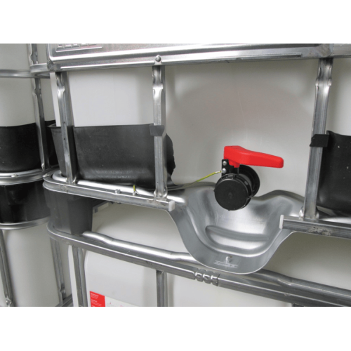 Еврокуб 1000 л с заземление под топливо мытый-чистый пропаренный (поддон металл/пластик/дерево) б/у