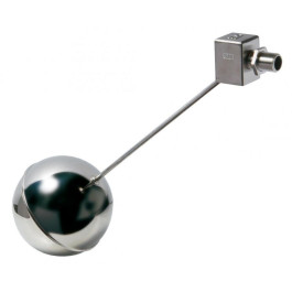 Регулятор уровня FARG поплавковый DN15 1/2" с корпусом и шаром D110mm из нерж. стали (529.1/2)