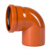 Отвод 87° канализационный Ostendorf KGB 200 (арт.223240)
