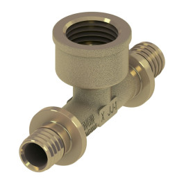 Тройник с ВР резьбой TECEflex 40х1/2"х40 мм