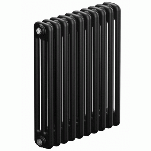 Трубчатый радиатор Rifar Tubog 3057 8 секций цвет антрацит боковое подключение