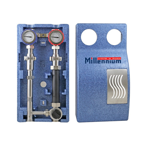 Насосная группа 1" Millennium с 3-х ходовым смесителем без насоса Насосная группа 1" Millennium с 3-х ходовым смесителем без насоса