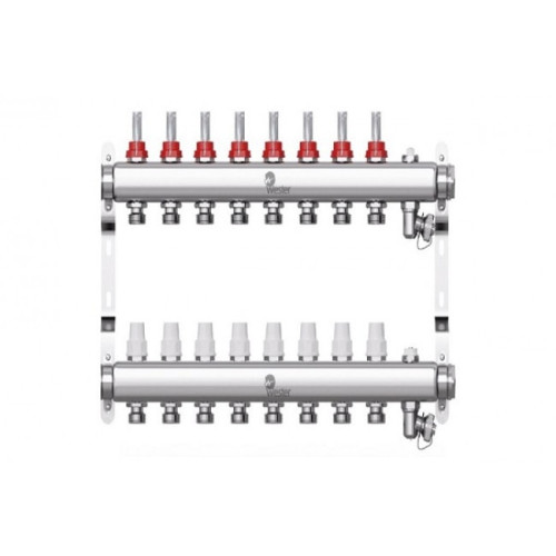 Коллектор с расходомерами Wester W902 1"x3/4" 8 контуров