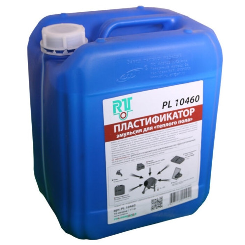 Пластификатор Рустеплопол PL 10460 для теплого пола на основе SBR (жидкая резина)