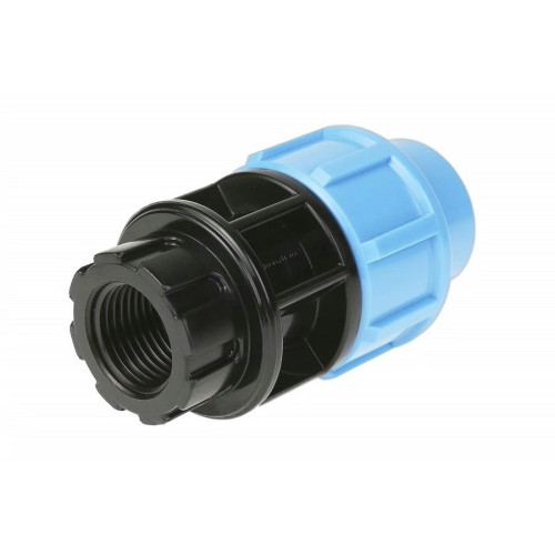 Муфта Джилекс 20x1/2" с внутренней резьбой для труб ПНД