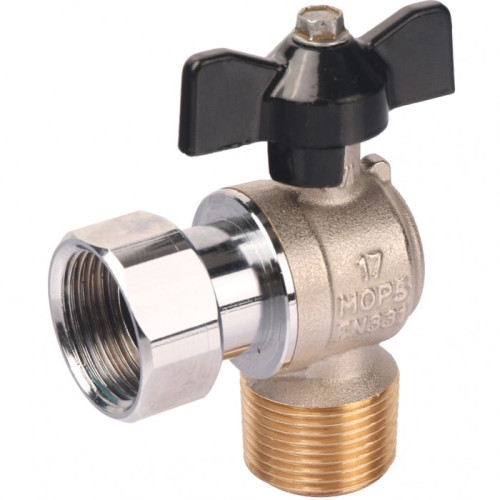 Кран шаровой с накидной гайкой ушловой 1/2" Stout SVB-0010-000015