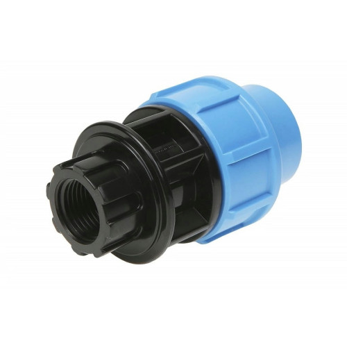 Муфта Джилекс 25x1/2" с внутренней резьбой для труб ПНД Муфта Джилекс 25x1/2" с внутренней резьбой для труб ПНД