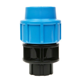 Муфта Джилекс 32x3/4" с внутренней резьбой для труб ПНД