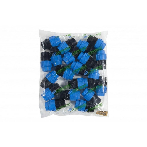 Муфта Джилекс 32x1" с внутренней резьбой для труб ПНД