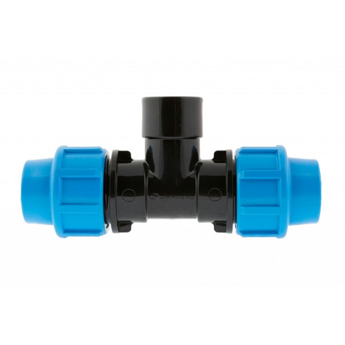 Тройник с внутренней резьбой Джилекс 20х1/2 для труб ПНД