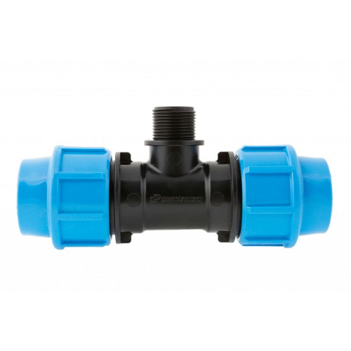 Тройник с наружней резьбой Джилекс 32х3/4" для труб ПНД