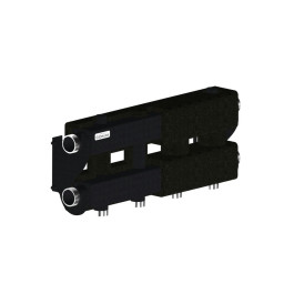 Коллектор модульный Gidruss MK-100-2.EPP до 100 кВт 1 1/4" 3 контура EPP термоизоляция