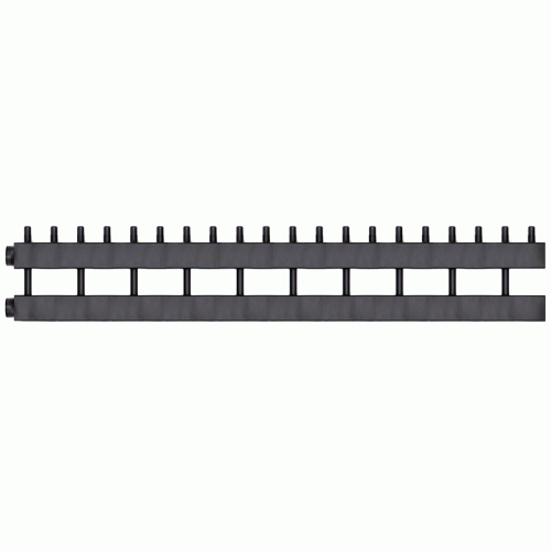 Коллектор Warme WKD.140.10 Дублер рядный (черная сталь) на 10 контуров 90-140 кВт