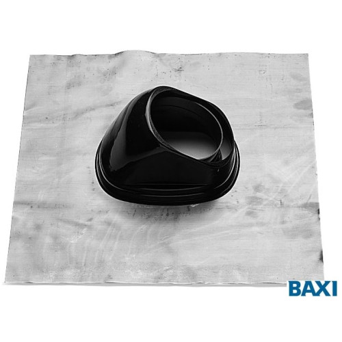 Изолирующая накладка Baxi для наклонных крыш, 110/160 мм для конденсационных котлов Изолирующая накладка Baxi для наклонных крыш, 110/160 мм для конденсационных котлов