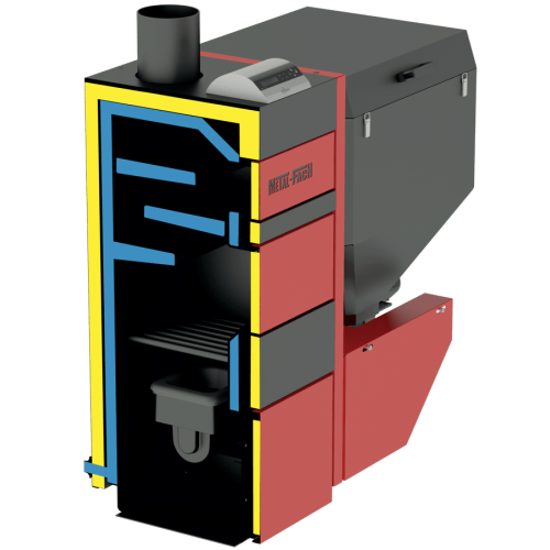 Котел пеллетный Metal-Fach Smart Auto Eco 15 кВт с интернет модулем