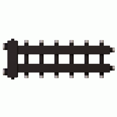 Коллектор с гидроразделителем Warme WKD.R.85.К.3+3+1 (черная сталь) Дублер компакт на 7 контуров до 85 кВт Коллектор с гидроразделителем Warme WKD.R.85.К.3+3+1 (черная сталь) Дублер компакт на 7 контуров до 85 кВт