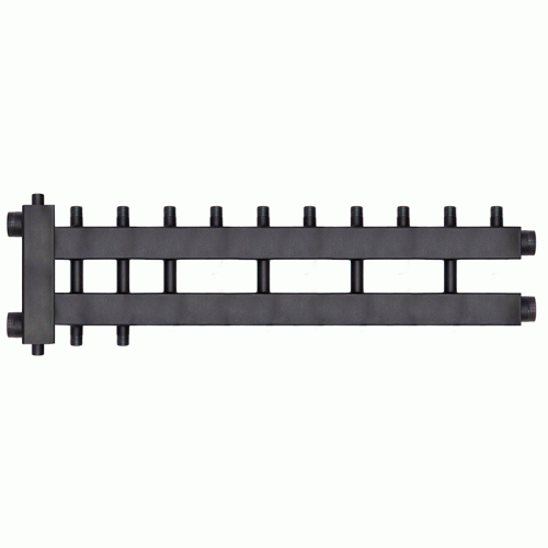 Коллектор с гидроразделителем Warme WKD.R.85.К.5+1+1 (черная сталь) Дублер компакт на 7 контуров до 85 кВт Коллектор с гидроразделителем Warme WKD.R.85.К.5+1+1 (черная сталь) Дублер компакт на 7 контуров до 85 кВт