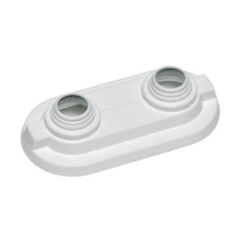 Декоративная накладка REHAU для 2 труб Stabil/Flex, Дн 16/20мм (12407771001)