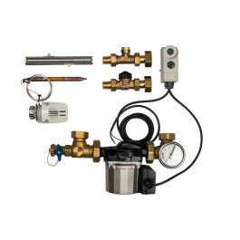 Насосно-смесительный узел для теплых полов Watts FWR 25 для коллектора арт. 10004260