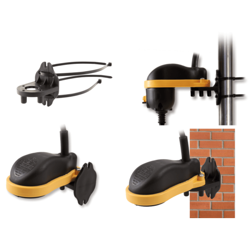 Крепление поплавкового выключателя MOUSE из полипропилена (к трубе или стене)