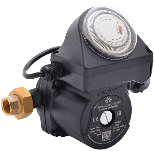 Циркуляционный насос для горячей воды Aquario AC152-130HWT Циркуляционный насос для горячей воды Aquario AC152-130HWT