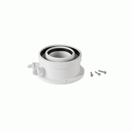 Адаптер вертикального дымохода ECA 60/100 мм арт.7006990064