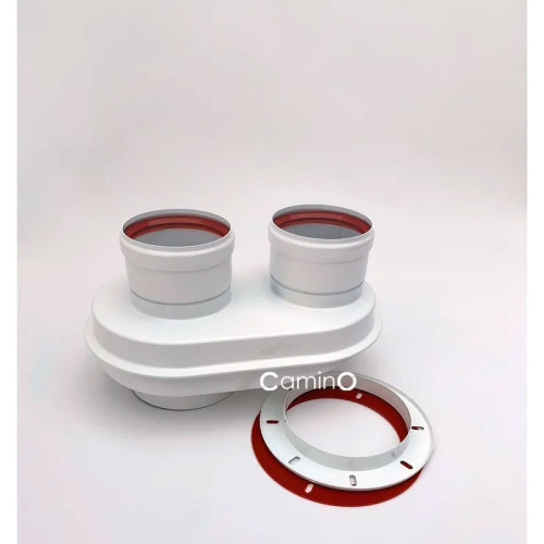 Адаптер моноблочный Camino конденсационный 60/100-80/80 мм универсальный