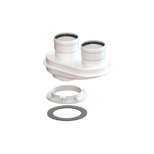 Адаптер моноблочный Camino конденсационный 80/125-80/80 мм универсальный Адаптер моноблочный Camino конденсационный 80/125-80/80 мм универсальный