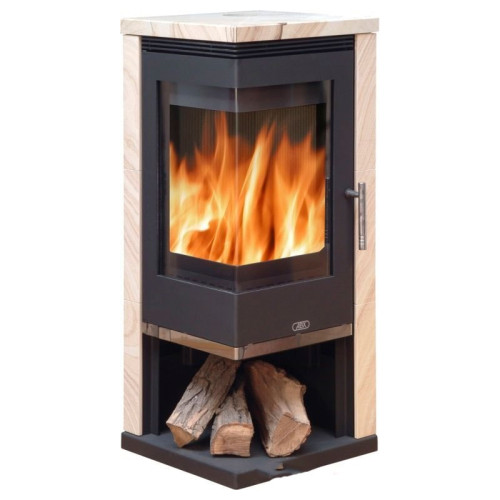 Печь-камин ABX Admiral бразильский песчаник угловой Печь-камин ABX Admiral бразильский песчаник угловой