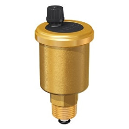 Автоматический воздухоотводчик Flamco Flovent 1/2" с отсечным клапаном