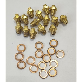 Комплект форсунок на сжиженный газ (LPG) 15 шт (Vitatech D F32 Vitatech D HF32 Vitabel F32 Vitabel HF 32)