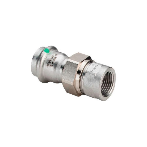 Разъёмное соединение внутренняя резьба Viega Sanpress Inox 15х1/2" из нержавейки (арт. 437459) серия 2362