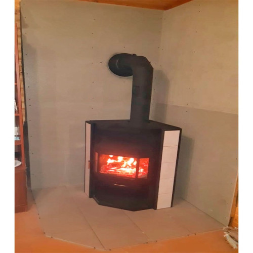 Печь-камин Мета Амур 9 кВт без плиты Печь-камин Мета Амур 9 кВт без плиты