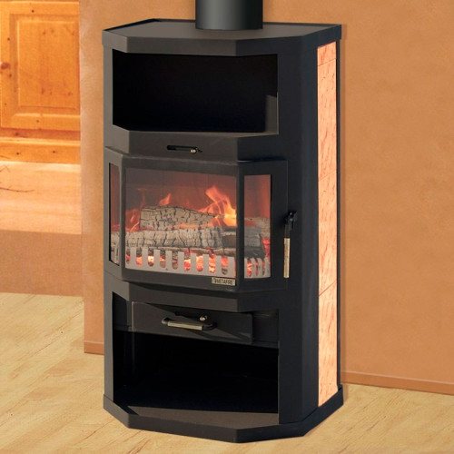 Печь-камин Мета Ангара Аква без плиты Печь-камин Мета Ангара Аква без плиты