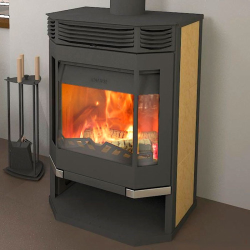 Печь-камин Мета Ангара 12 Аква без плиты Печь-камин Мета Ангара 12 Аква без плиты