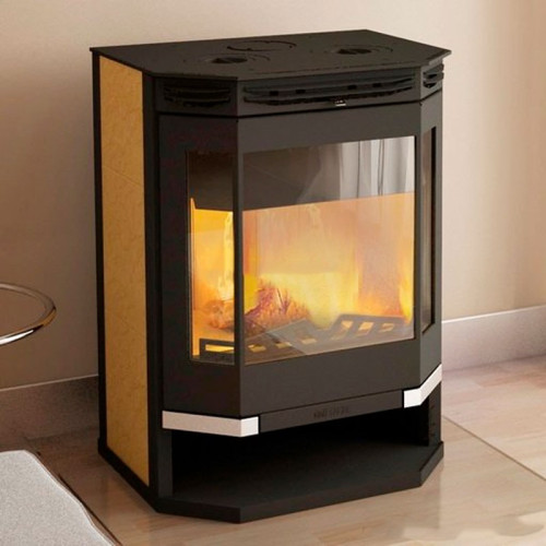 Печь-камин Мета Ангара 12 с плитой Печь-камин Мета Ангара 12 с плитой