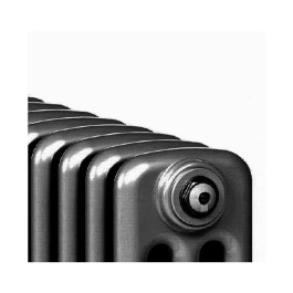 Трубчатый радиатор Rifar Tubog 3180 12 секций цвет антрацит боковое подключение