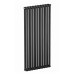 Трубчатый радиатор Rifar Tubog 2180 4 секции цвет антрацит боковое подключение Трубчатый радиатор Rifar Tubog 2180 4 секции цвет антрацит боковое подключение