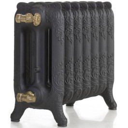 Чугунный радиатор Guratec Apollo 350 Mattschwarz (10 секций)