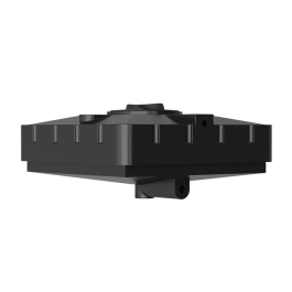 Бак для душа 240 литров черный Aquatech (950х950х440)