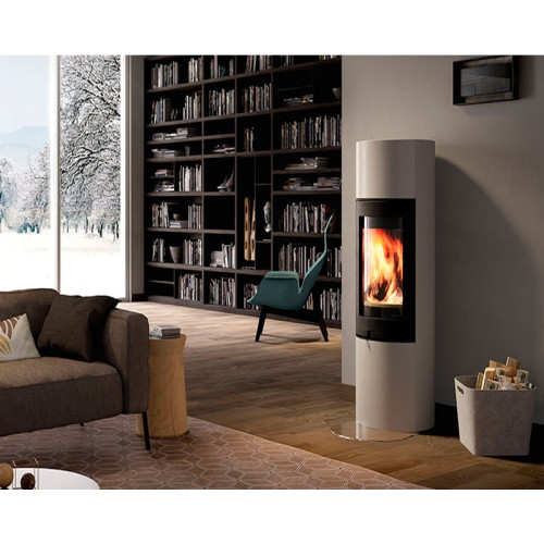 Печь-камин Nordpeis Atlanta высокая топка S-26R 5 кВт Печь-камин Nordpeis Atlanta высокая топка S-26R 5 кВт